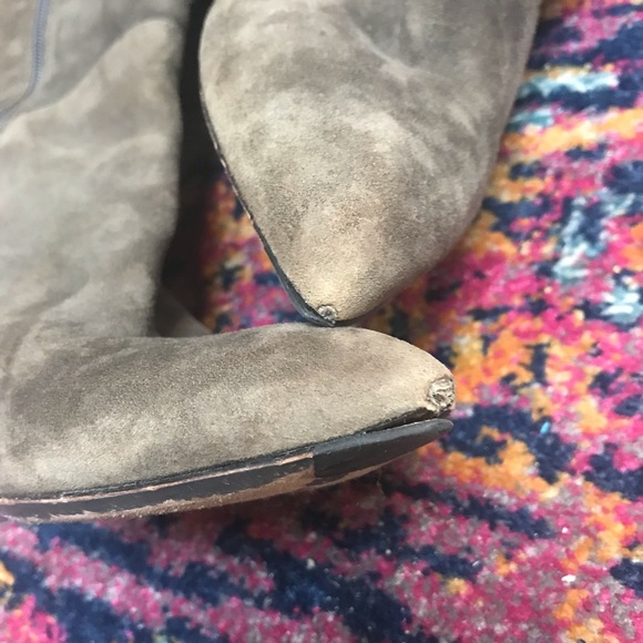 Via Spiga high heel boots soft grey size 8M - Picture 8 of 8